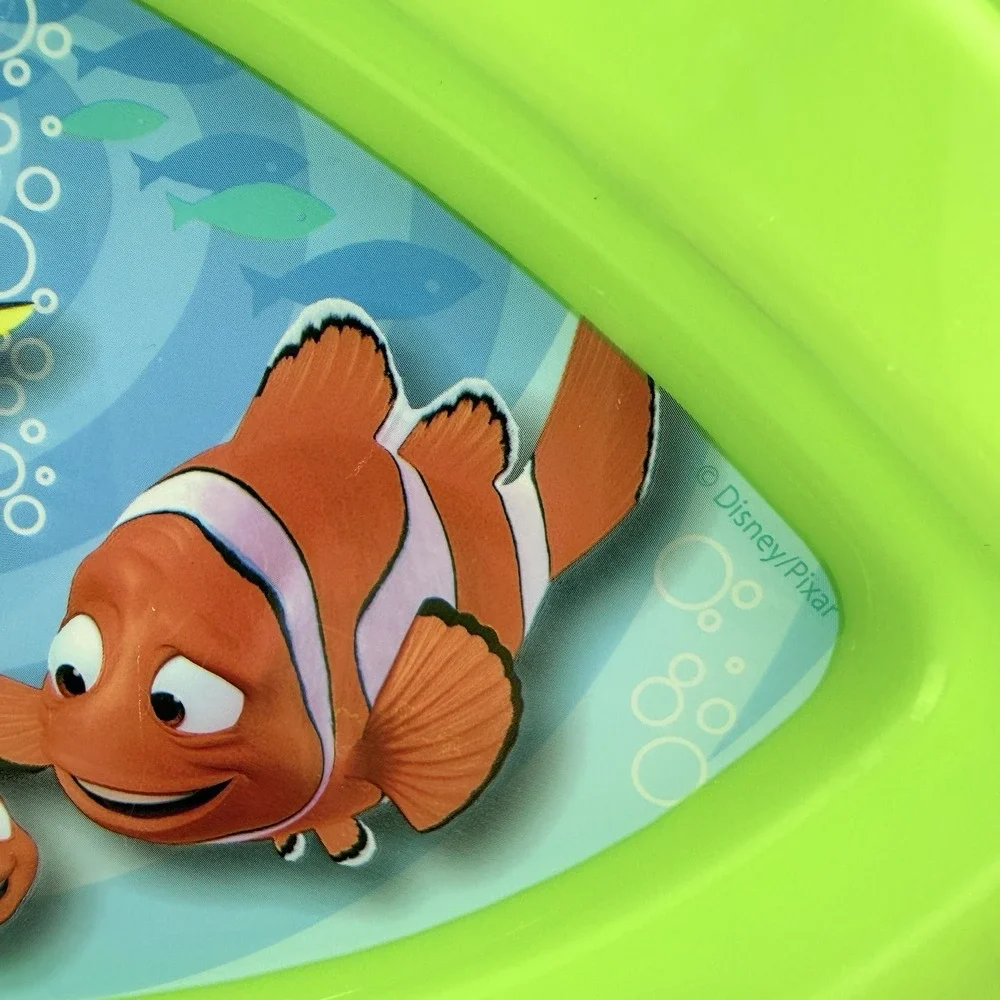 Disney Pixar Finding Nemo Dory Marlin Squirt Melamine‎ Child Baby Plate Green N